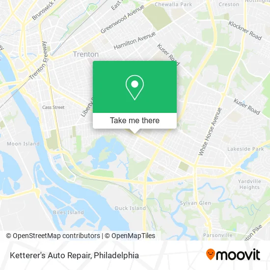 Ketterer's Auto Repair map