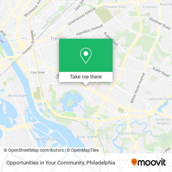 Mapa de Opportunities in Your Community