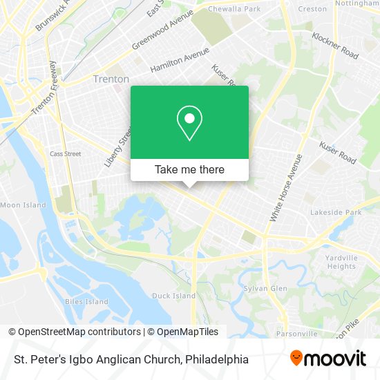 St. Peter's Igbo Anglican Church map