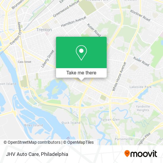 Mapa de JHV Auto Care