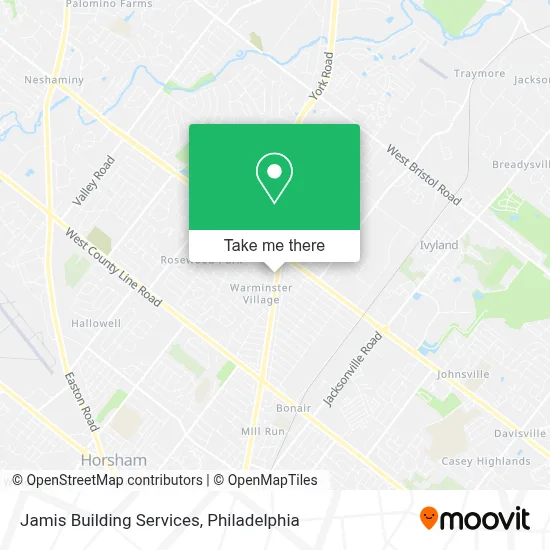 Jamis Building Services map