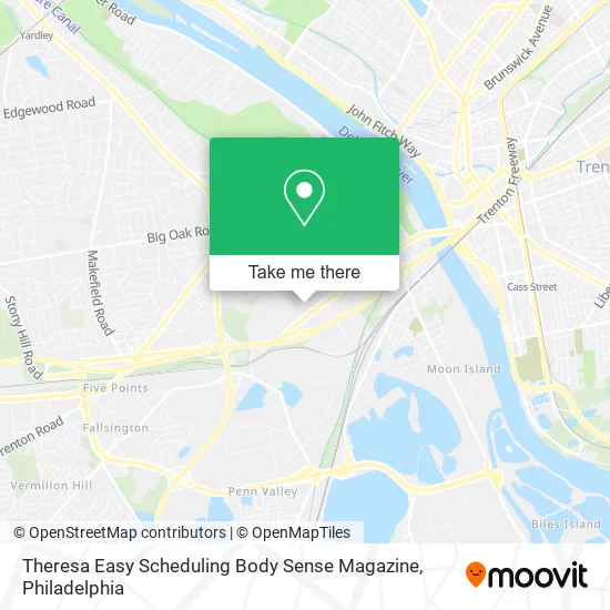 Theresa Easy Scheduling Body Sense Magazine map