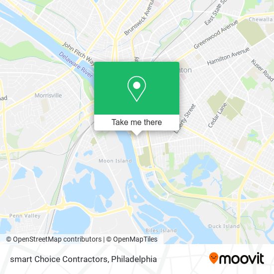 smart Choice Contractors map