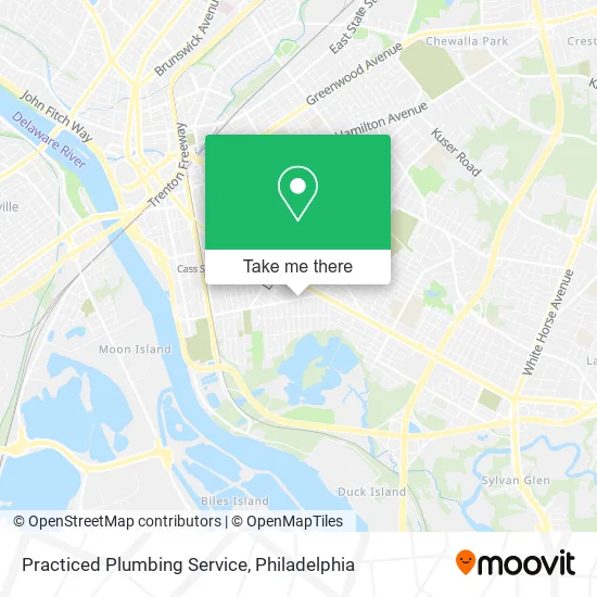 Practiced Plumbing Service map