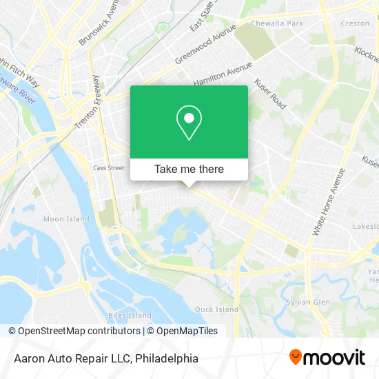 Aaron Auto Repair LLC map