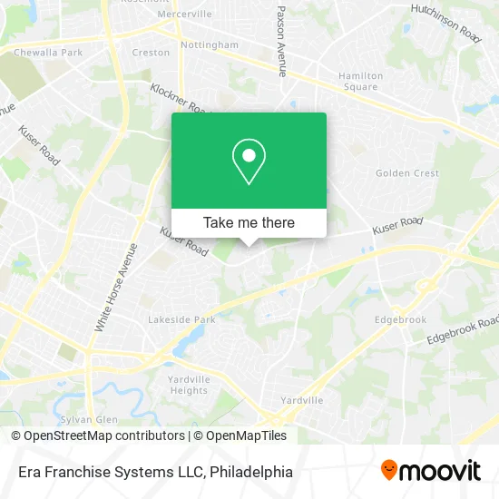 Era Franchise Systems LLC map