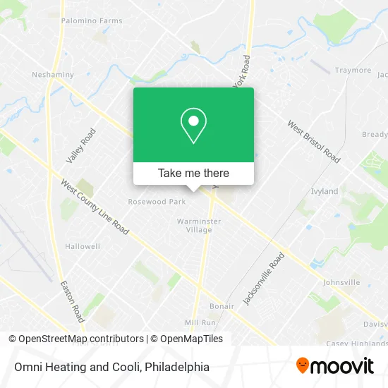 Mapa de Omni Heating and Cooli