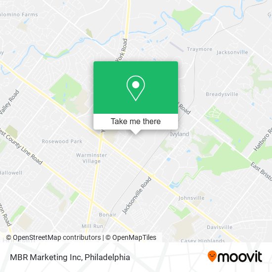 MBR Marketing Inc map