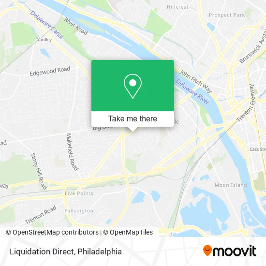 Liquidation Direct map