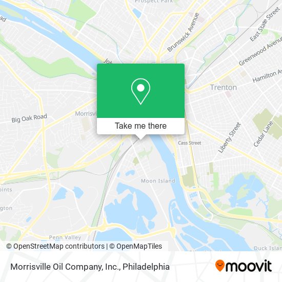 Morrisville Oil Company, Inc. map