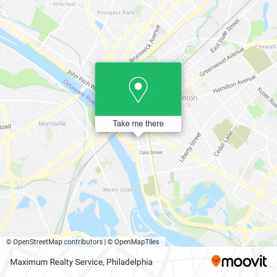 Maximum Realty Service map