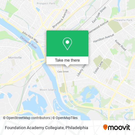 Foundation Academy Collegiate map
