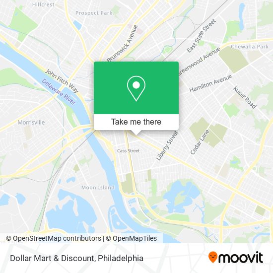 Mapa de Dollar Mart & Discount