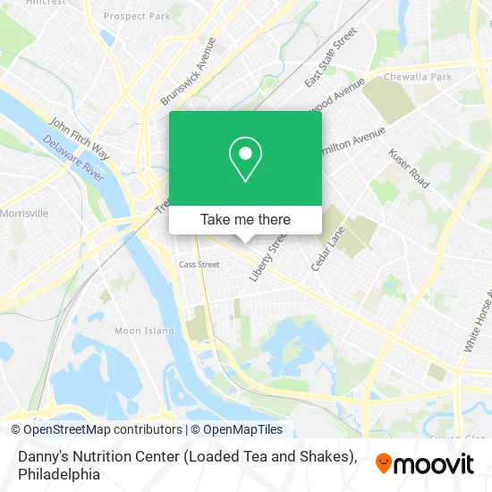Danny's Nutrition Center (Loaded Tea and Shakes) map