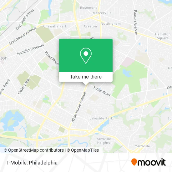 T-Mobile map
