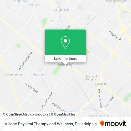 Mapa de Village Physical Therapy and Wellness