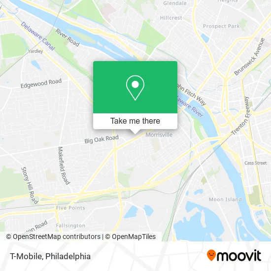 T-Mobile map