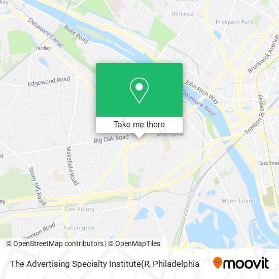 The Advertising Specialty Institute map