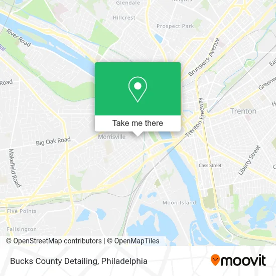 Bucks County Detailing map