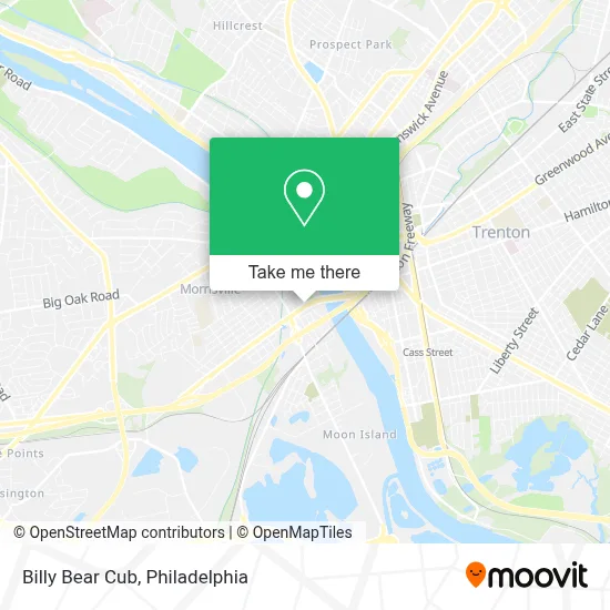 Billy Bear Cub map