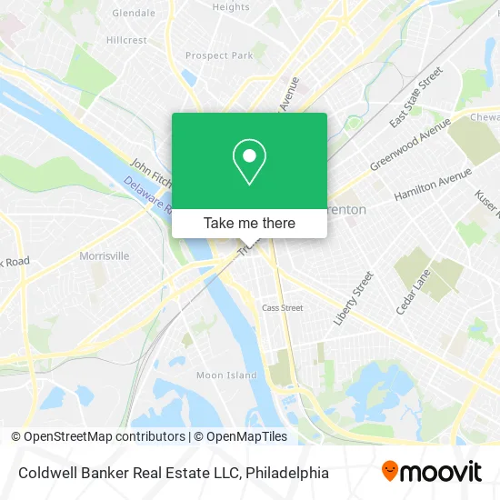 Coldwell Banker Real Estate LLC map