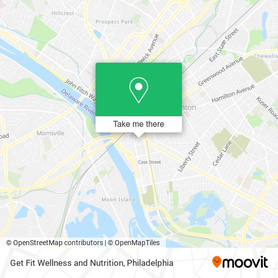 Get Fit Wellness and Nutrition map