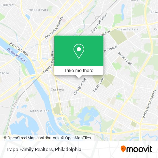 Trapp Family Realtors map