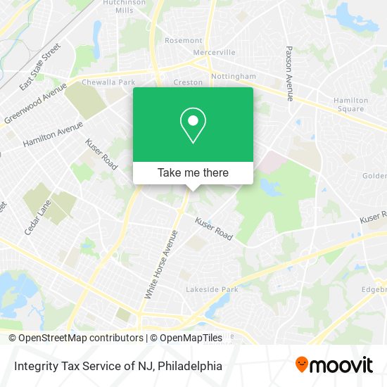 Mapa de Integrity Tax Service of NJ