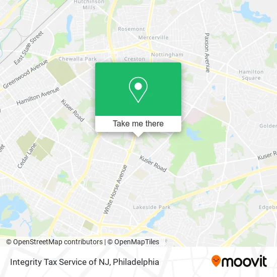 Integrity Tax Service of NJ map