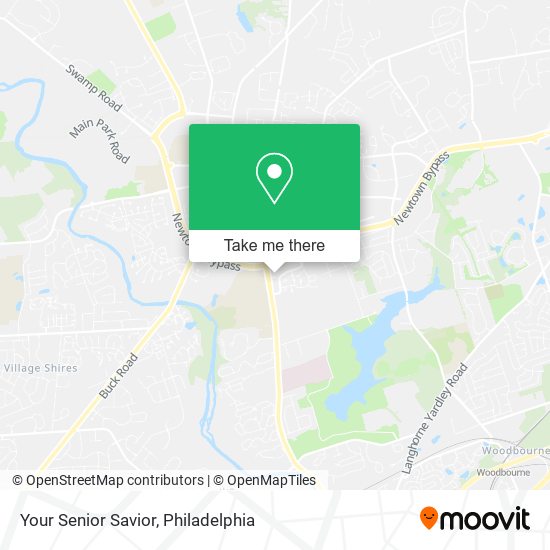 Your Senior Savior map