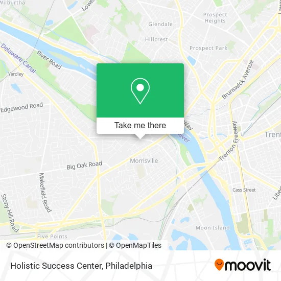 Holistic Success Center map