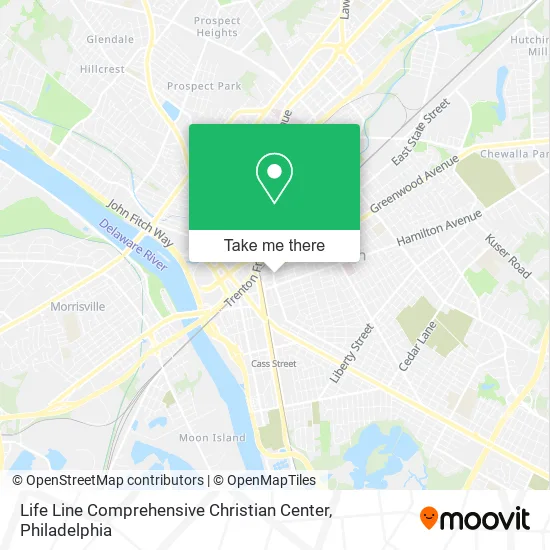Mapa de Life Line Comprehensive Christian Center