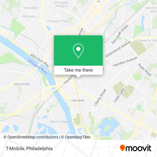 T-Mobile map