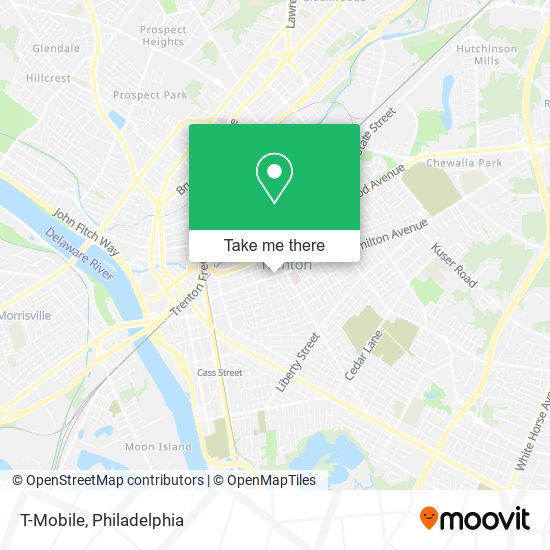 T-Mobile map