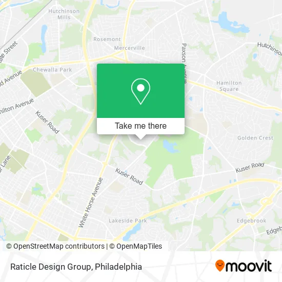 Raticle Design Group map