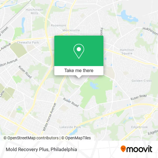 Mold Recovery Plus map