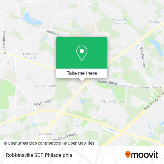 Robbinsville SDF map