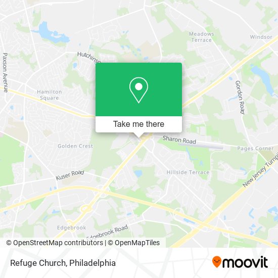 Mapa de Refuge Church