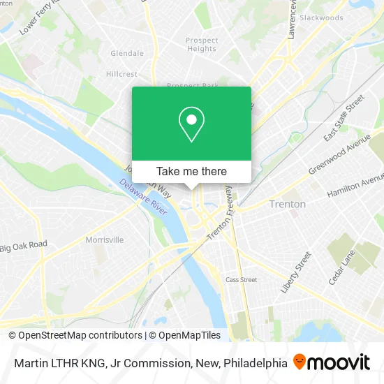 Martin LTHR KNG, Jr Commission, New map