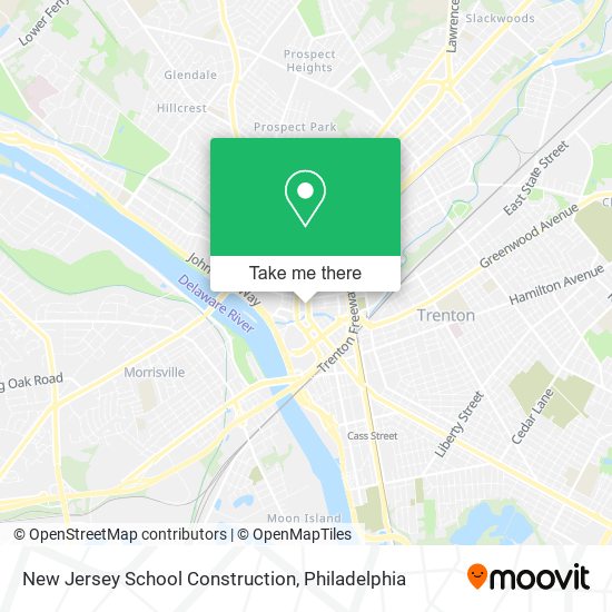 Mapa de New Jersey School Construction