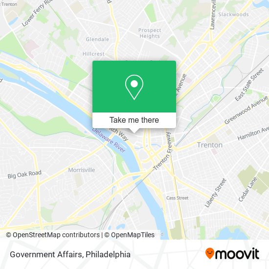 Government Affairs map