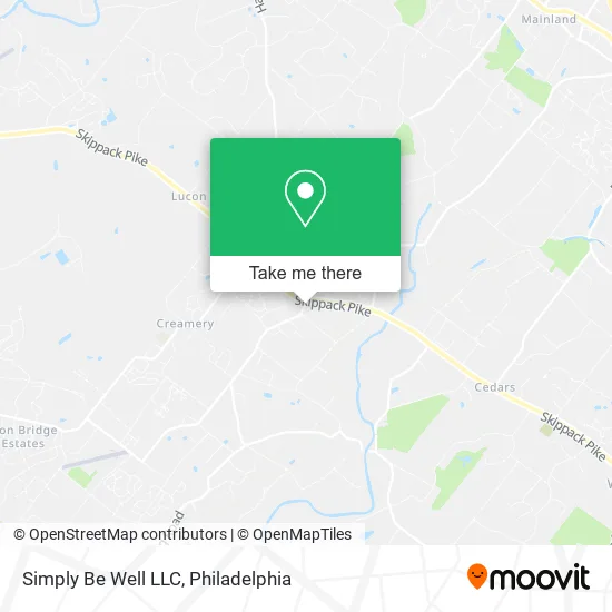 Simply Be Well LLC map