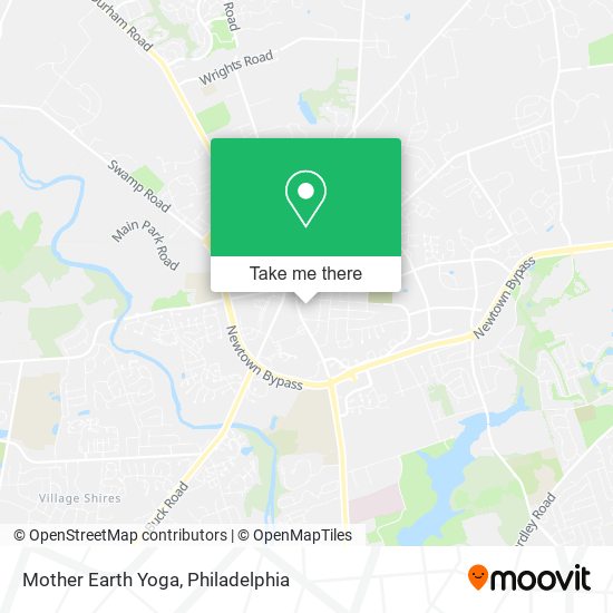 Mother Earth Yoga map