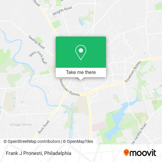 Frank J Pronesti map
