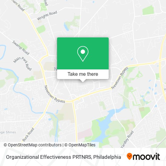 Organizational Effectiveness PRTNRS map
