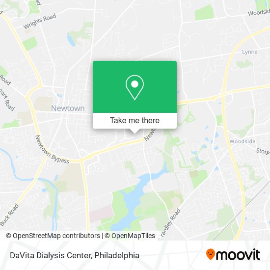 DaVita Dialysis Center map