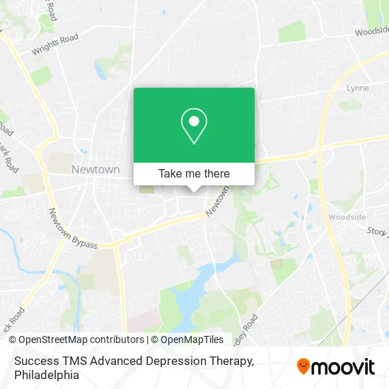 Success TMS Advanced Depression Therapy map