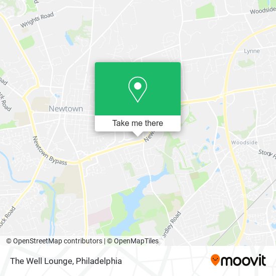 The Well Lounge map