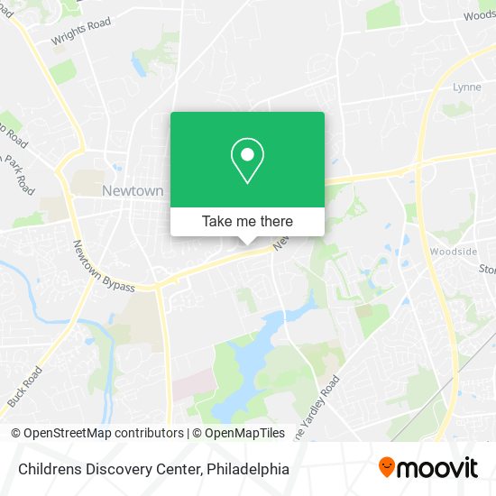 Childrens Discovery Center map
