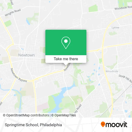 Springtime School map